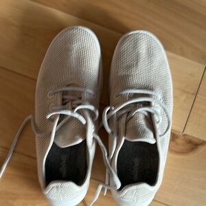 Allbirds Cream Knit Sneakers